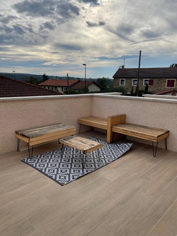 Апартаменты La Parenthese Balneo T2 Cosy De 40M² Avec Terrasse Ternay  Экстерьер фото